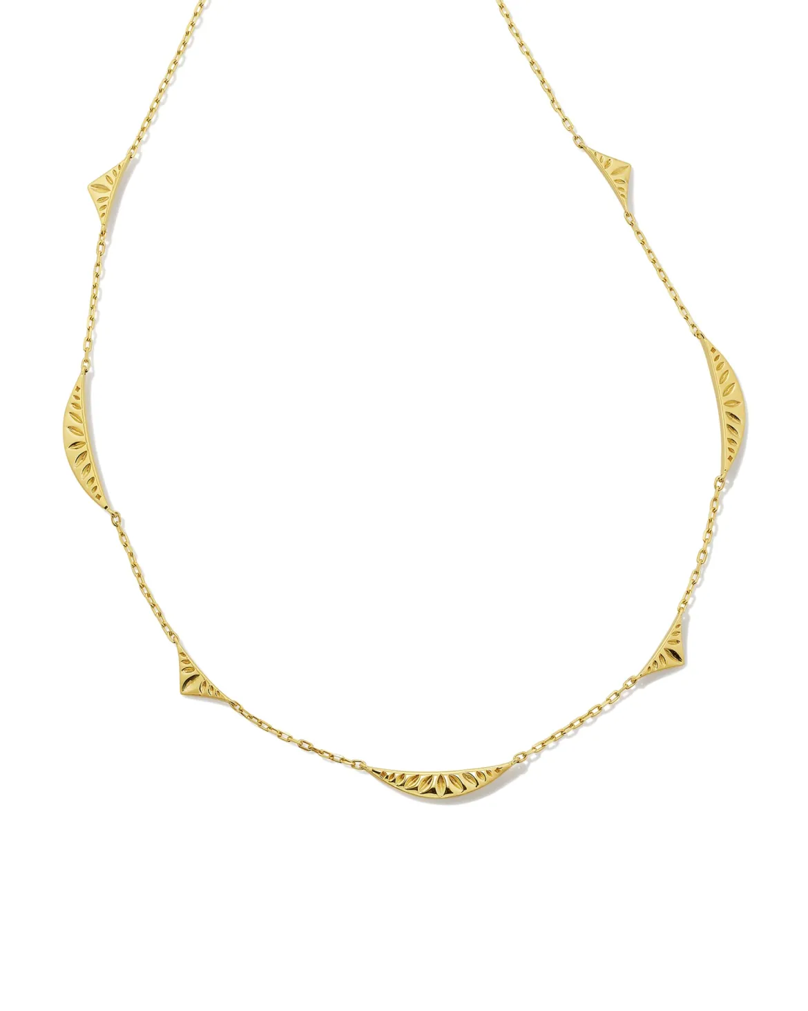Sophee Strand Necklace in 18k Yellow Gold Vermeil