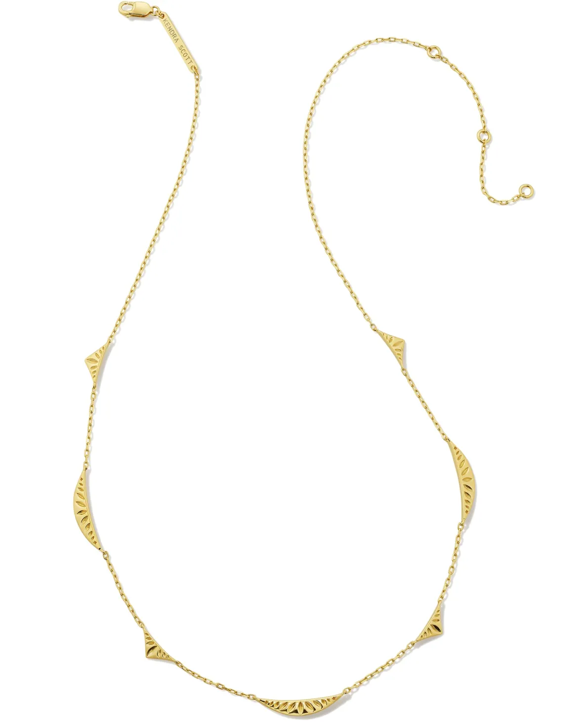 Sophee Strand Necklace in 18k Yellow Gold Vermeil