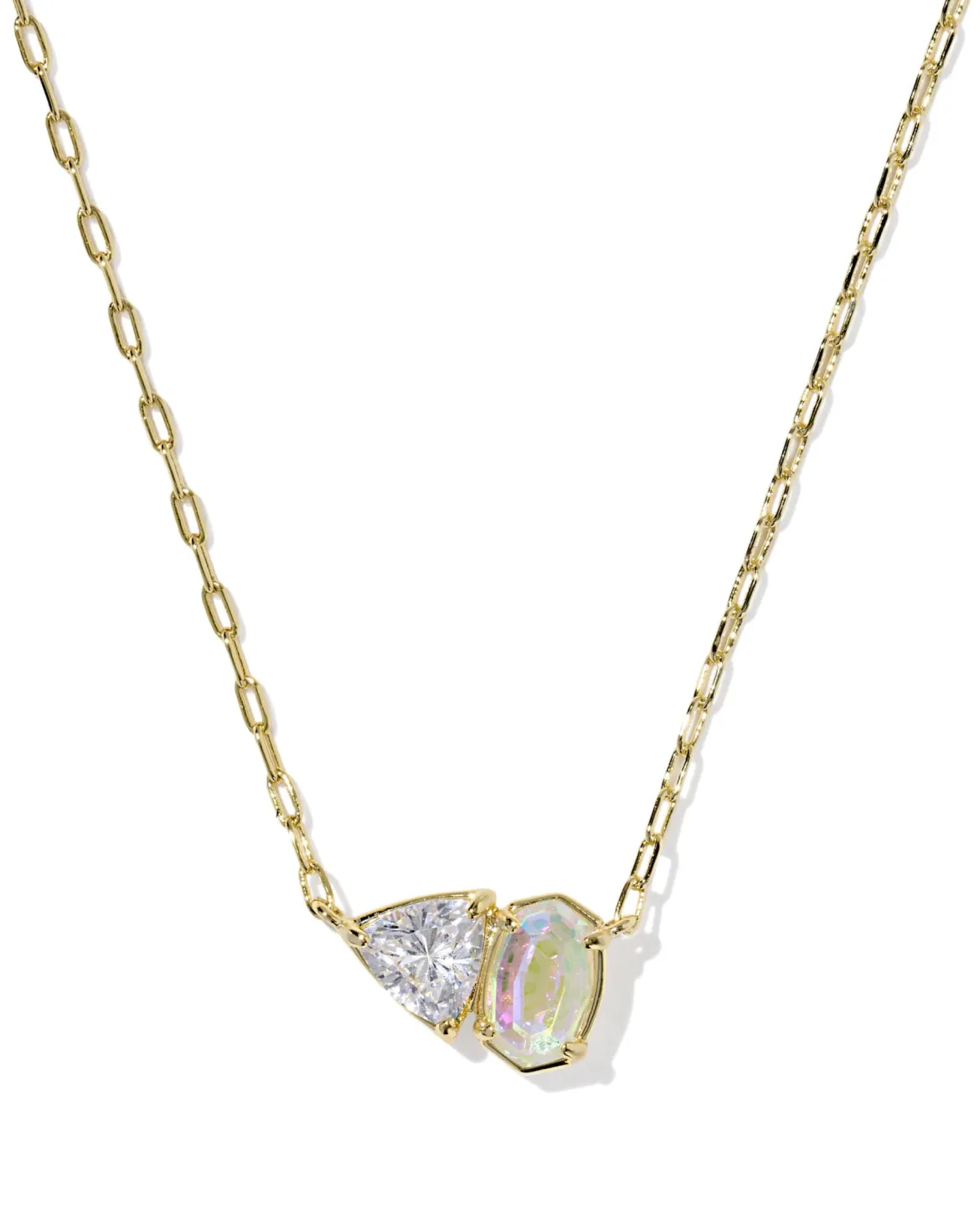 Tatum April Short Pendant Necklace