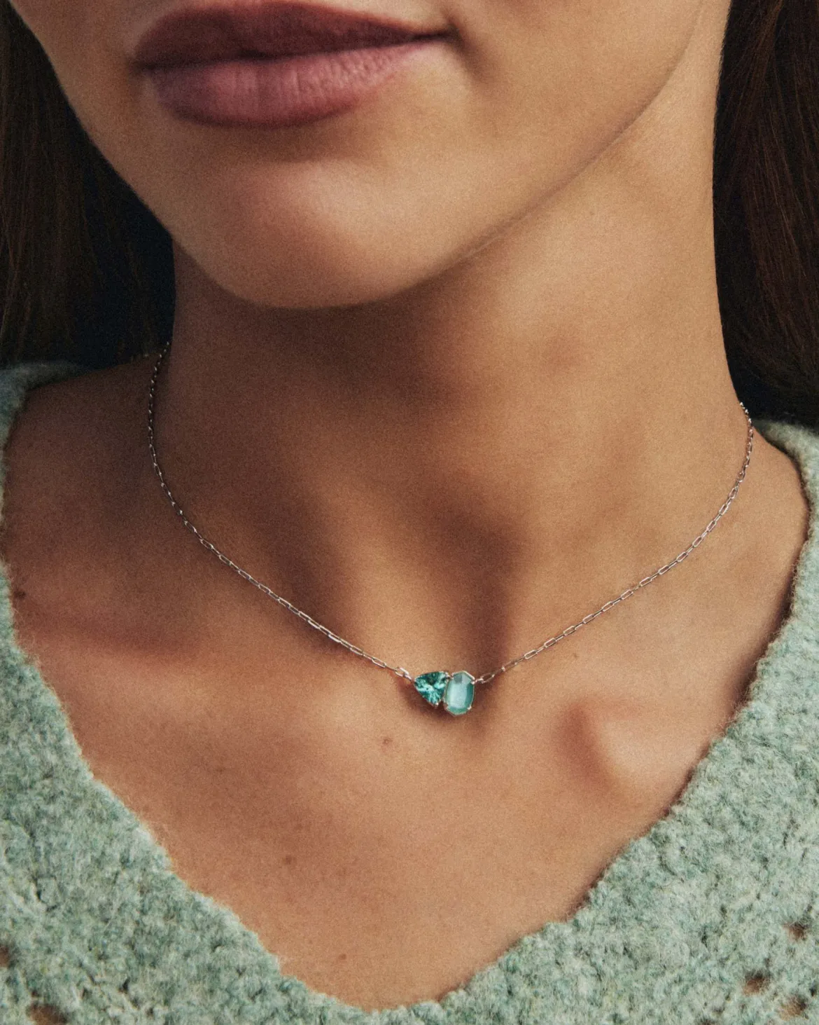 Tatum December Short Pendant Necklace