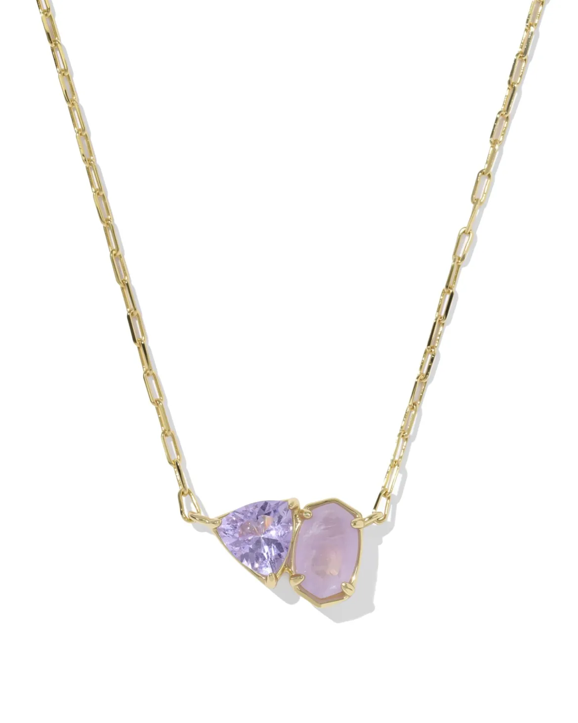 Tatum February Short Pendant Necklace