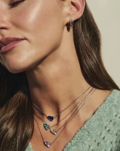 Tatum February Short Pendant Necklace