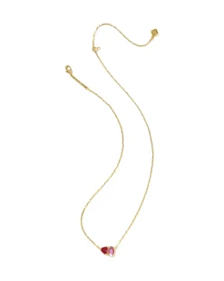 Tatum Gold Short Pendant Necklace