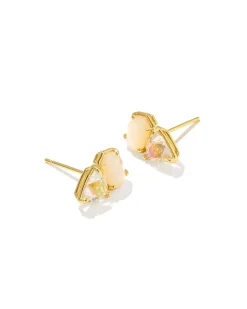 Tatum Gold Stud Earrings