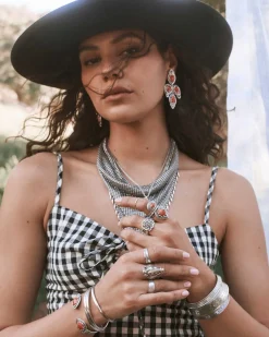 Tedi Vintage Silver Band Ring