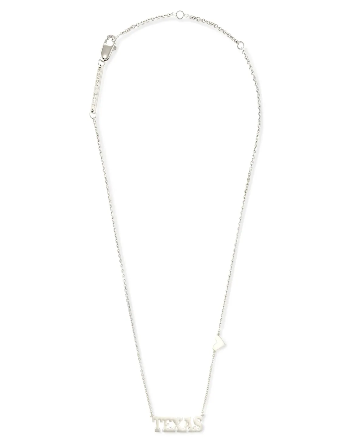 Texas Pendant Necklace in Sterling Silver