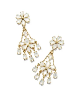 Wrangler® x Yellow Rose by Kendra Scott Laurel Vintage Gold Statement Earrings